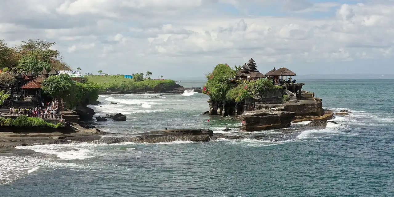 Uitzicht op Bali