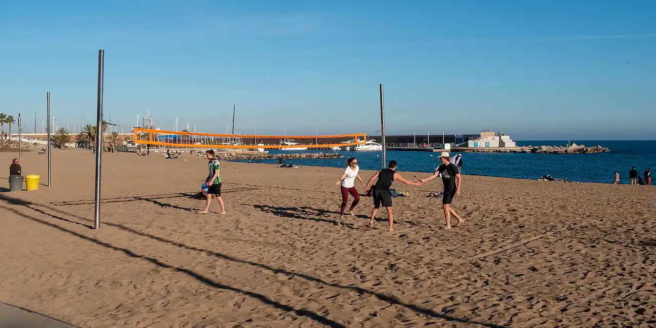 Uitzicht op Barcelona
