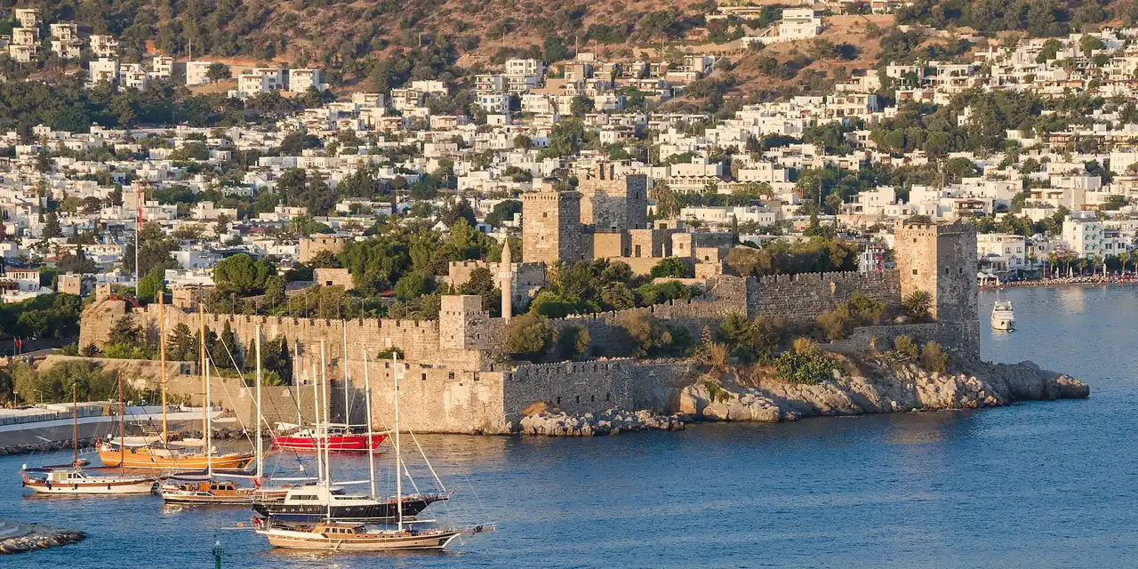 Uitzicht op Bodrum