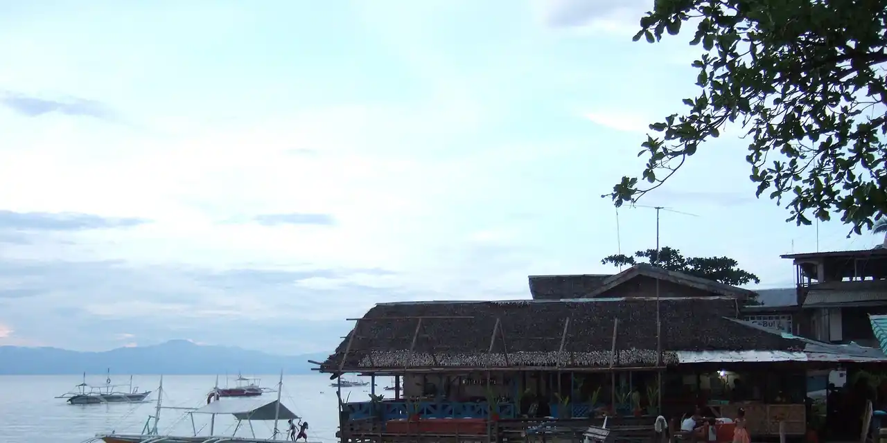 Uitzicht op Cebu