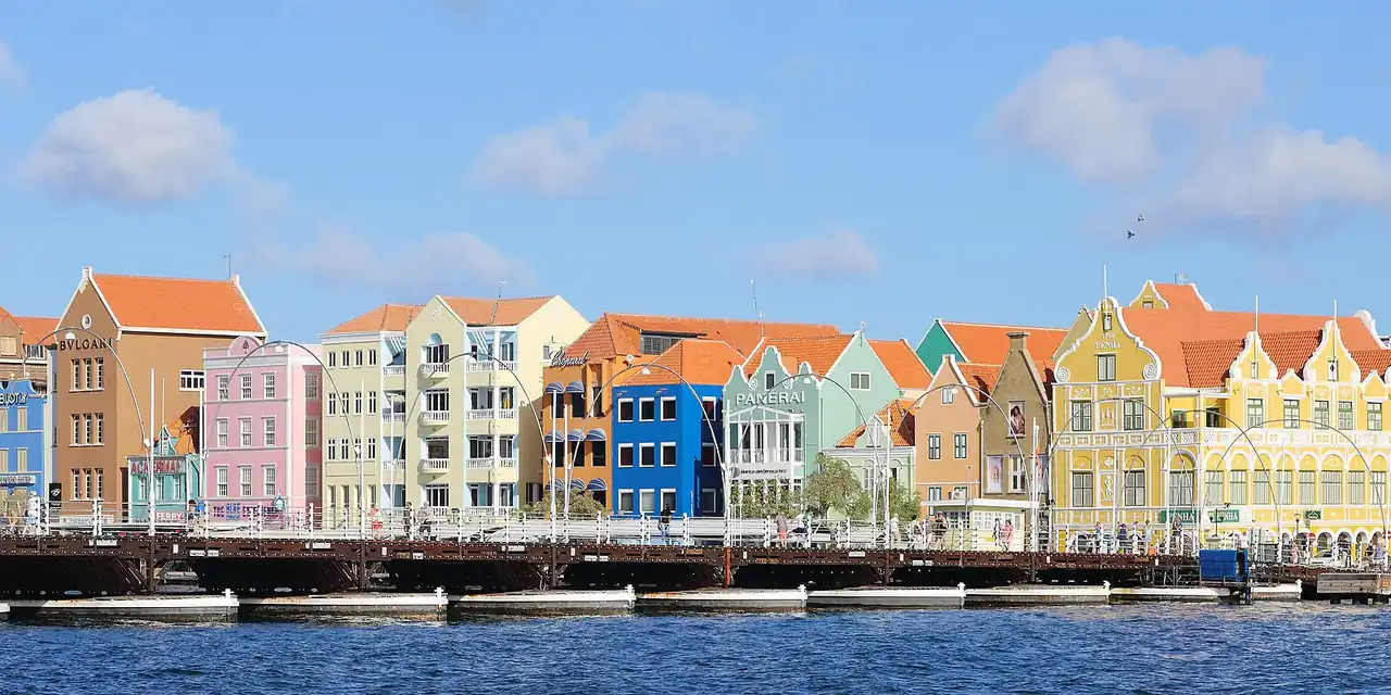 Uitzicht op Curaçao