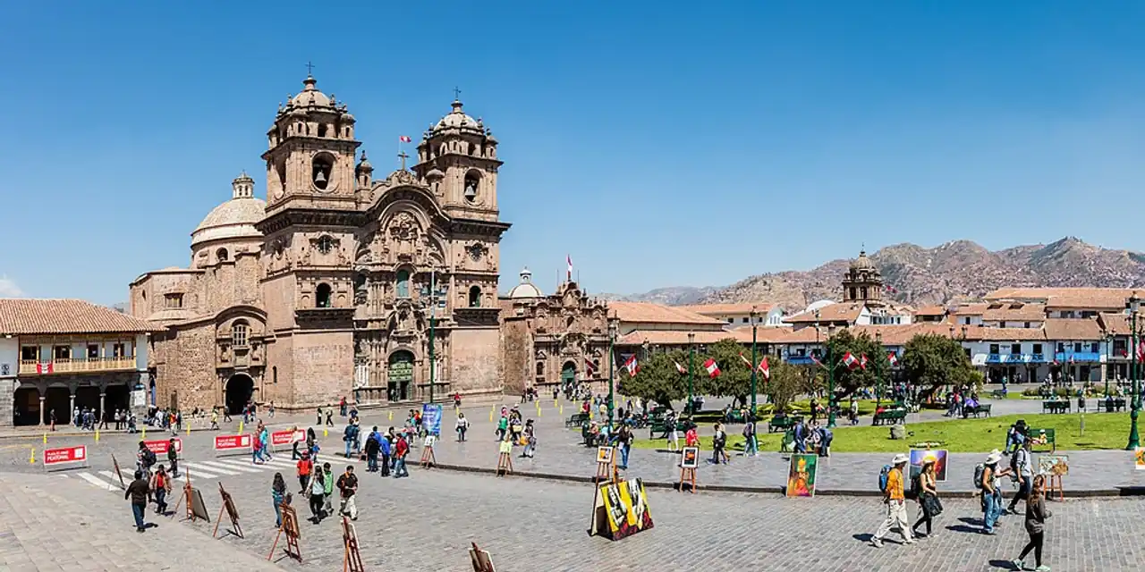 Uitzicht op Cusco