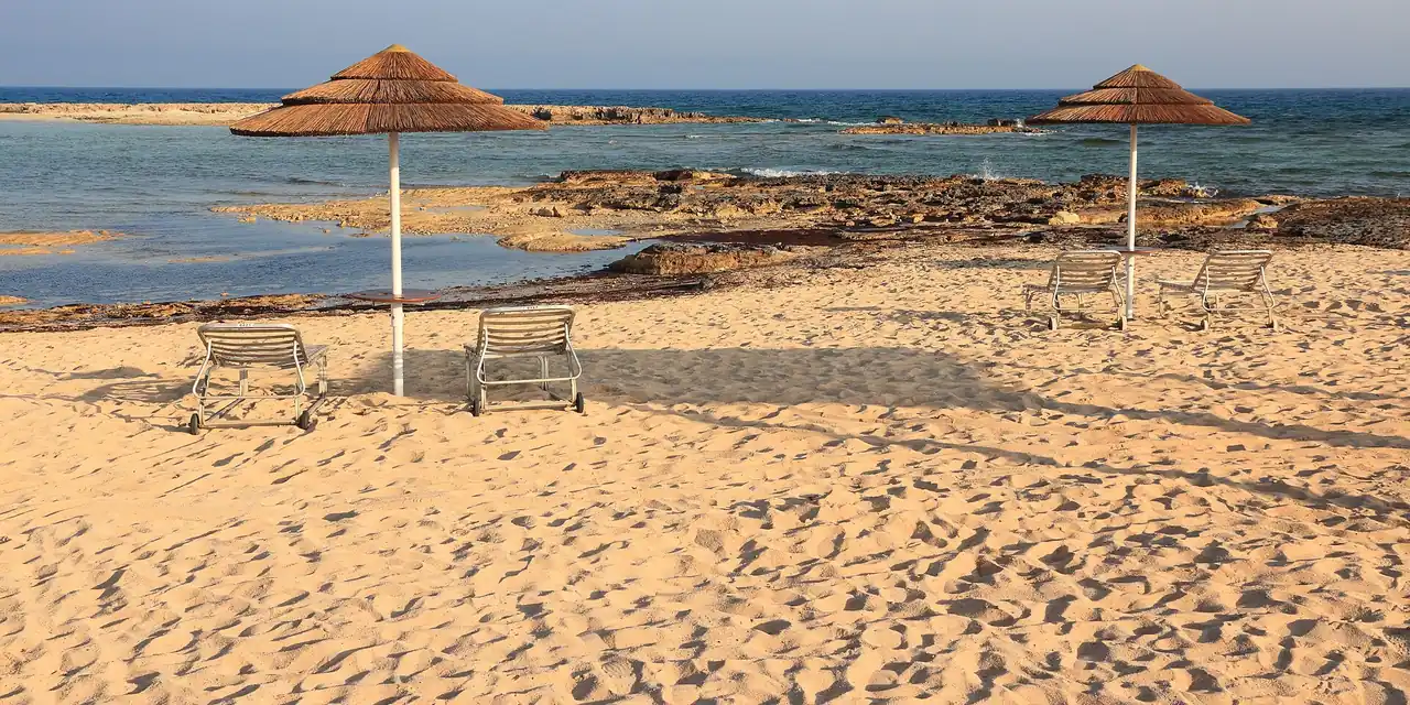 Uitzicht op Cyprus