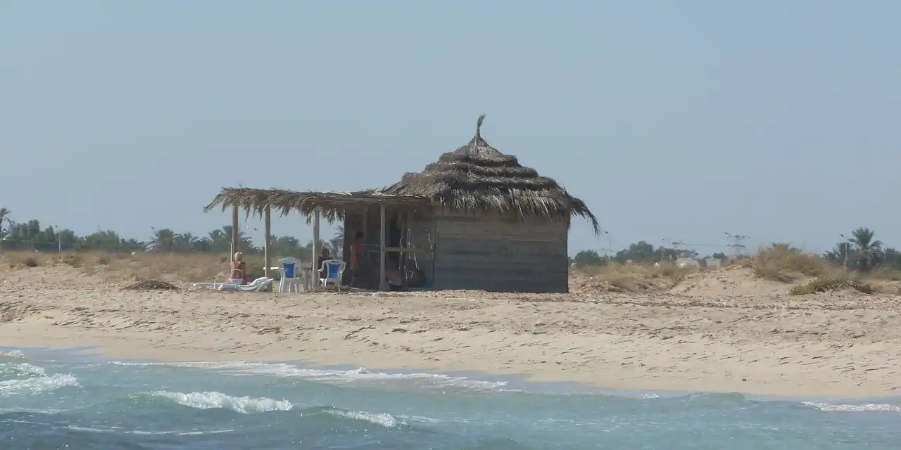 Uitzicht op Djerba