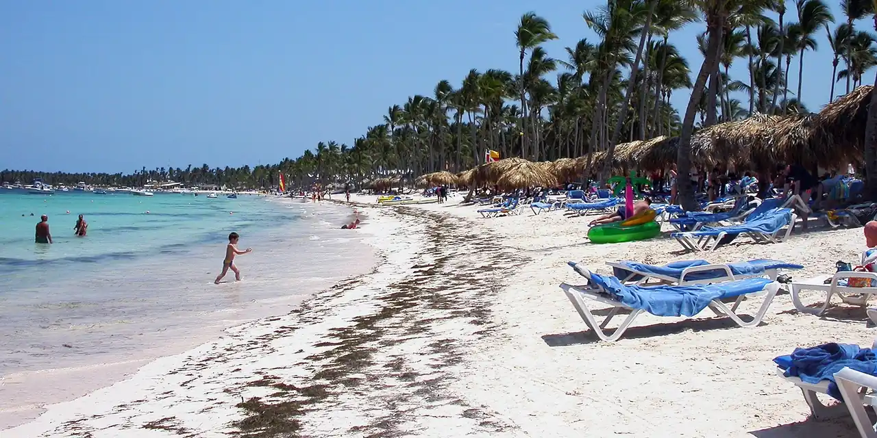 Uitzicht op Dominicaanse Republiek (Punta Cana)
