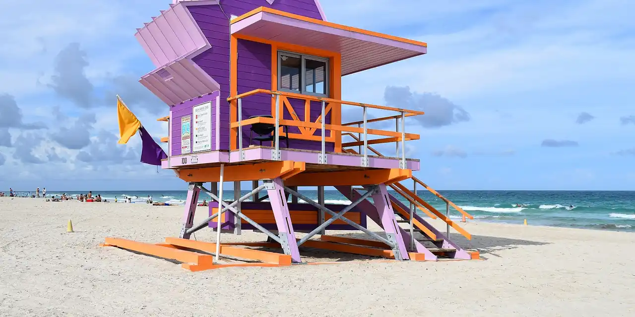Uitzicht op Florida (Miami)