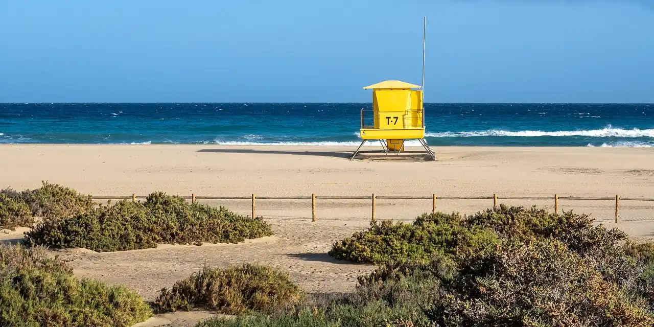Uitzicht op Fuerteventura
