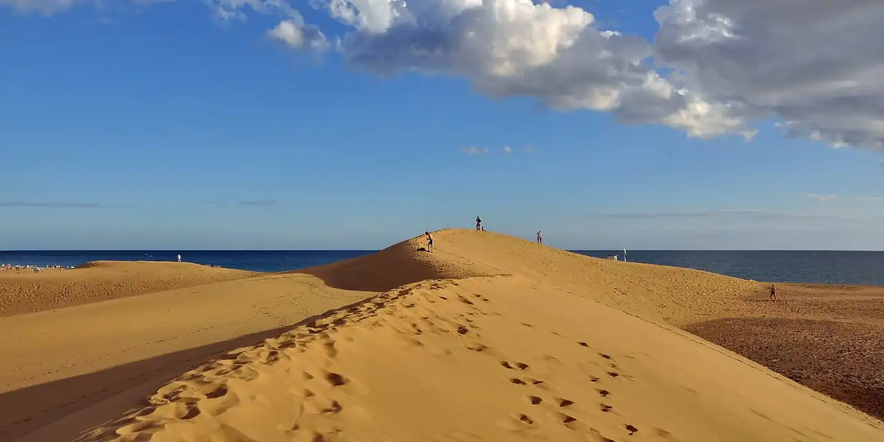 Uitzicht op Gran Canaria