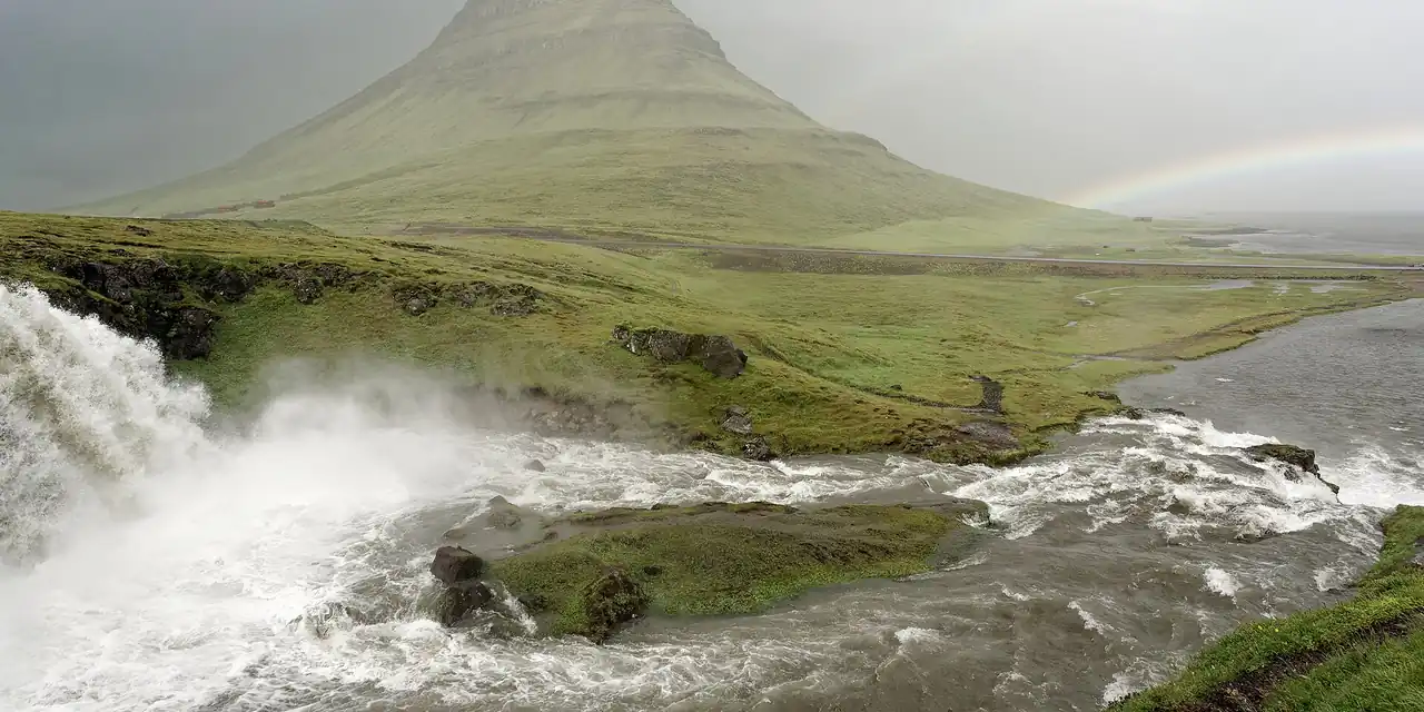 Uitzicht op IJsland (Reykjavik)