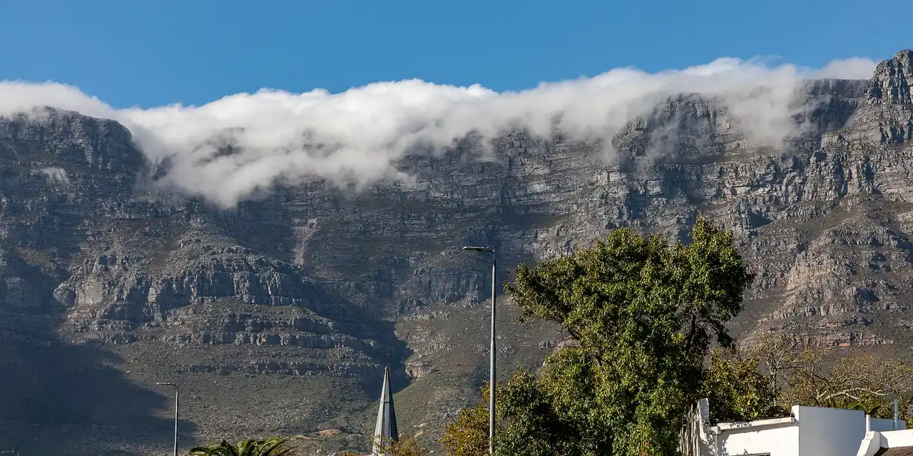 Uitzicht op Kaapstad