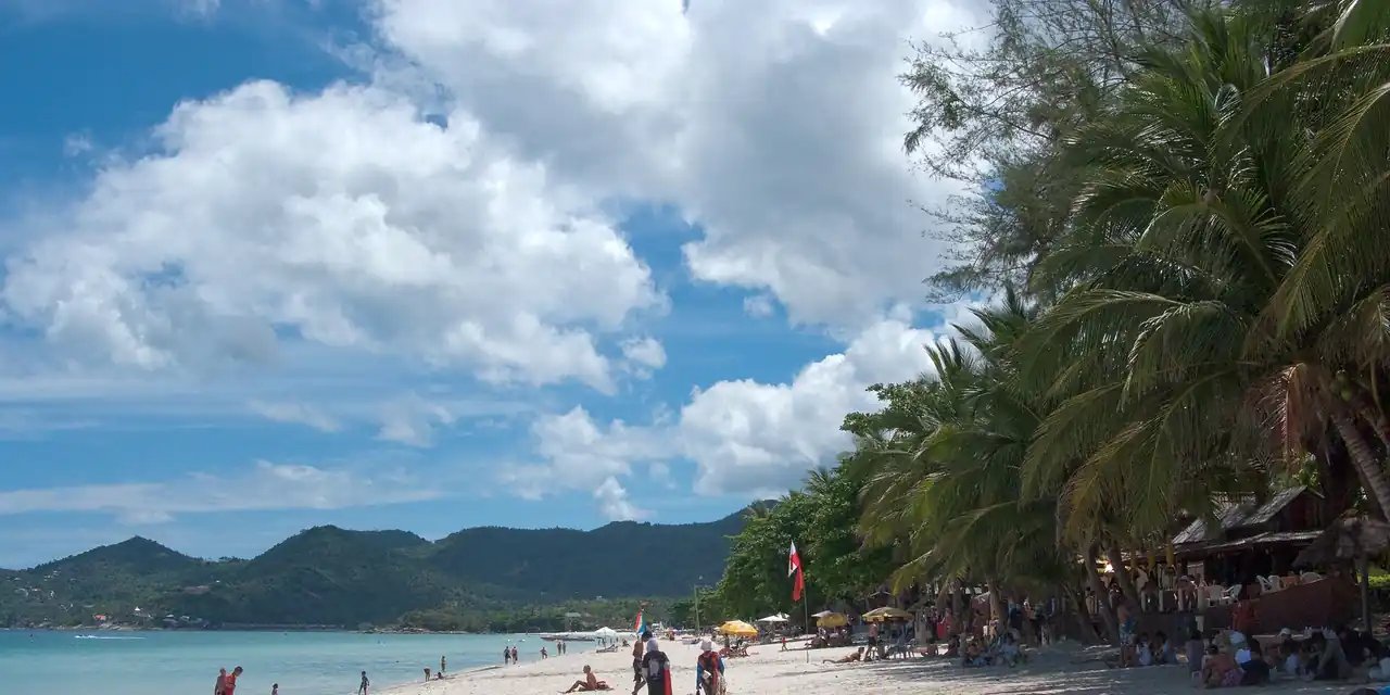 Uitzicht op Koh Samui