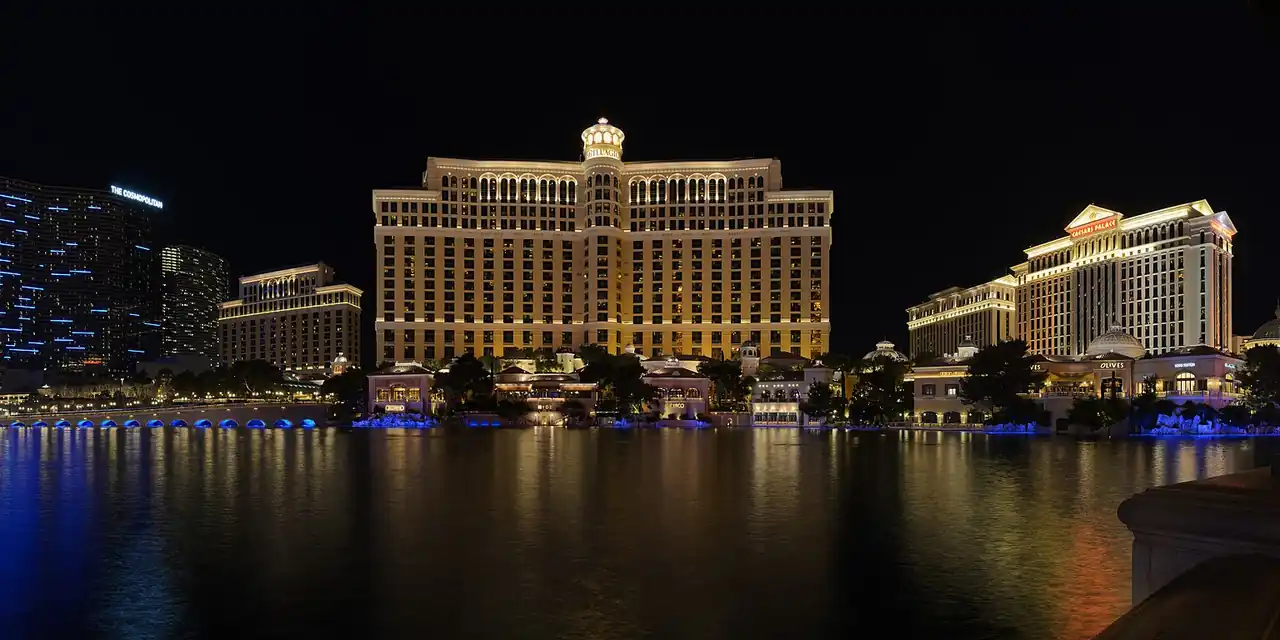 Uitzicht op Las Vegas
