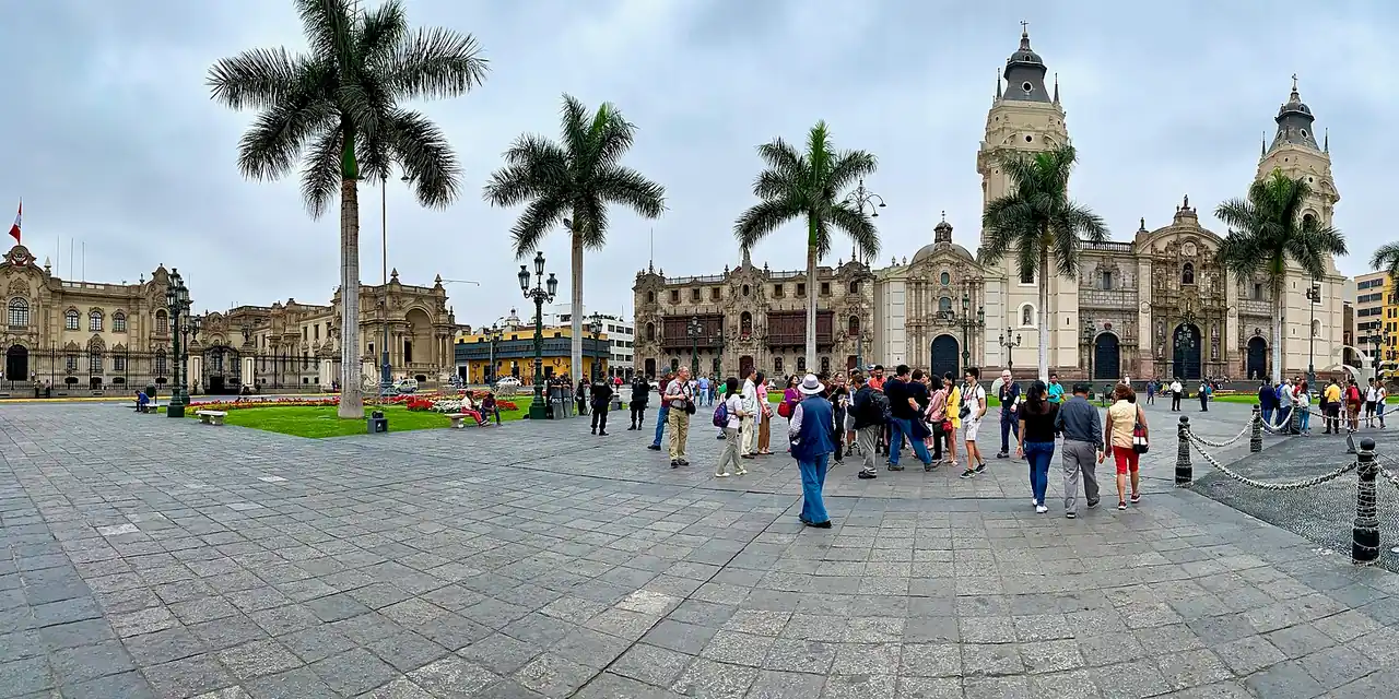 Uitzicht op Lima