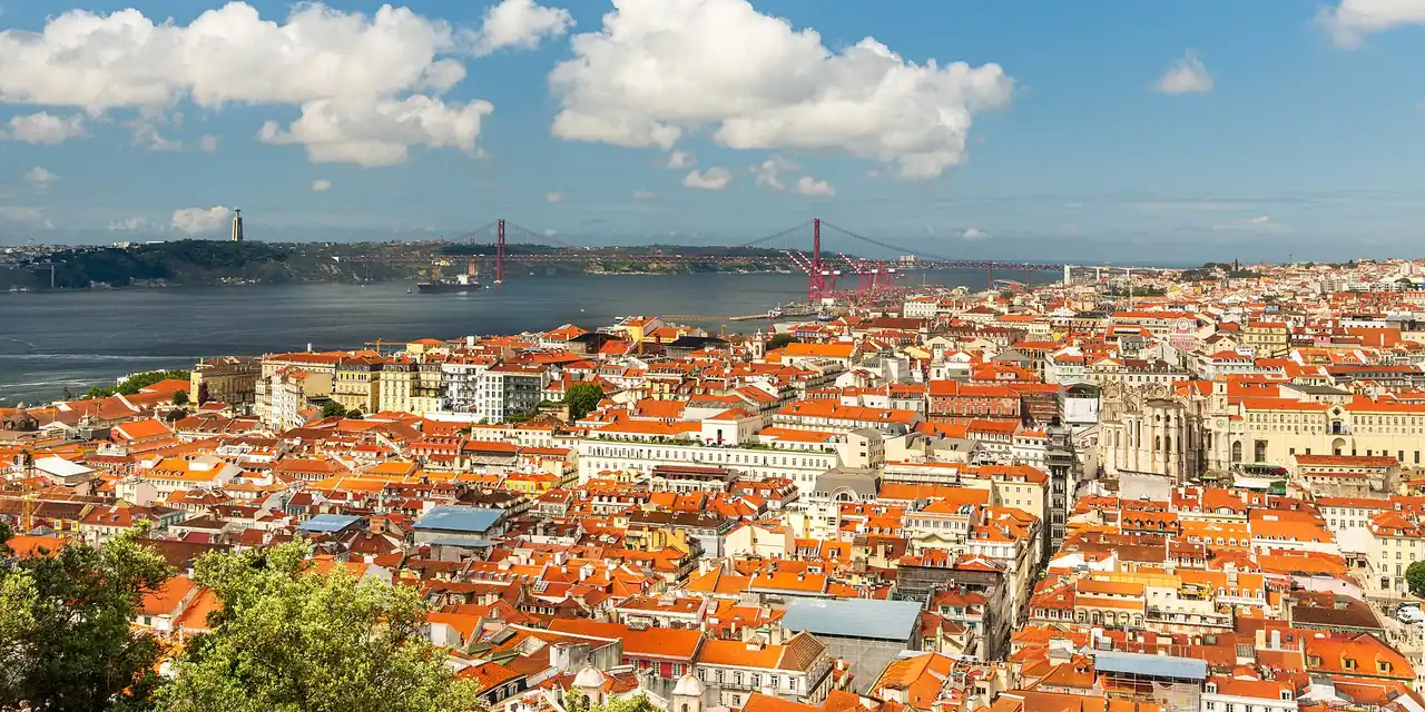 Uitzicht op Portugal