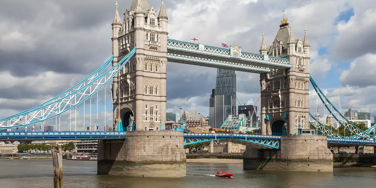 Uitzicht op Londen