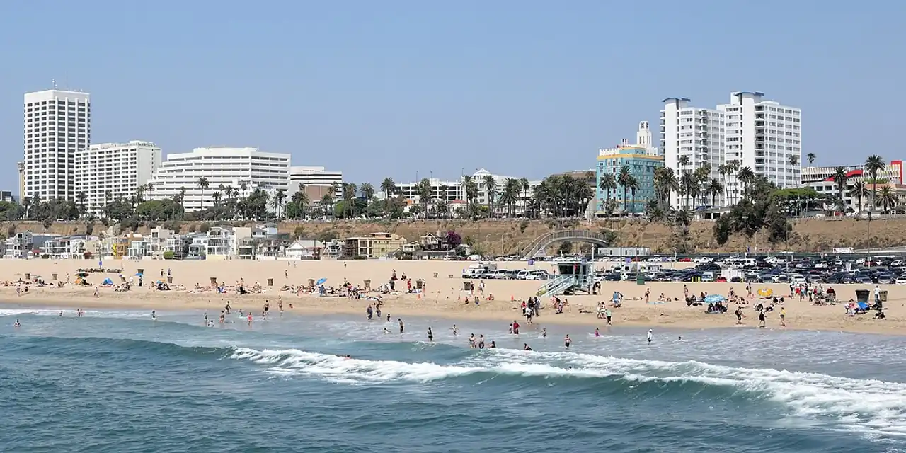Uitzicht op Los Angeles