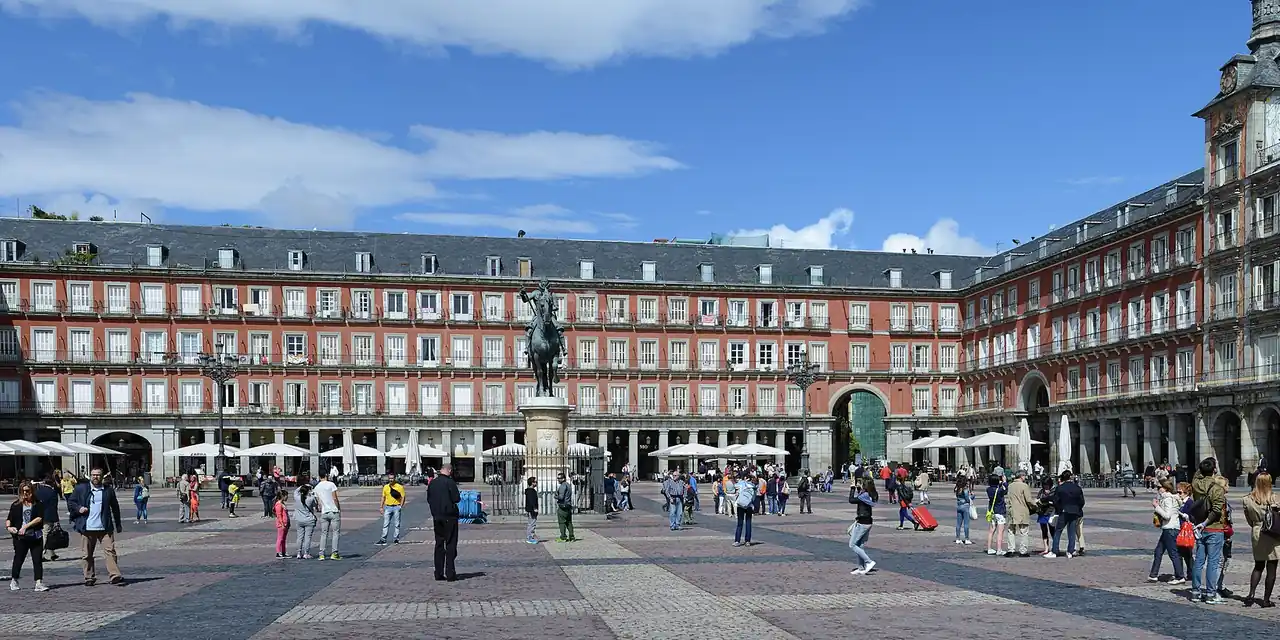 Uitzicht op Madrid