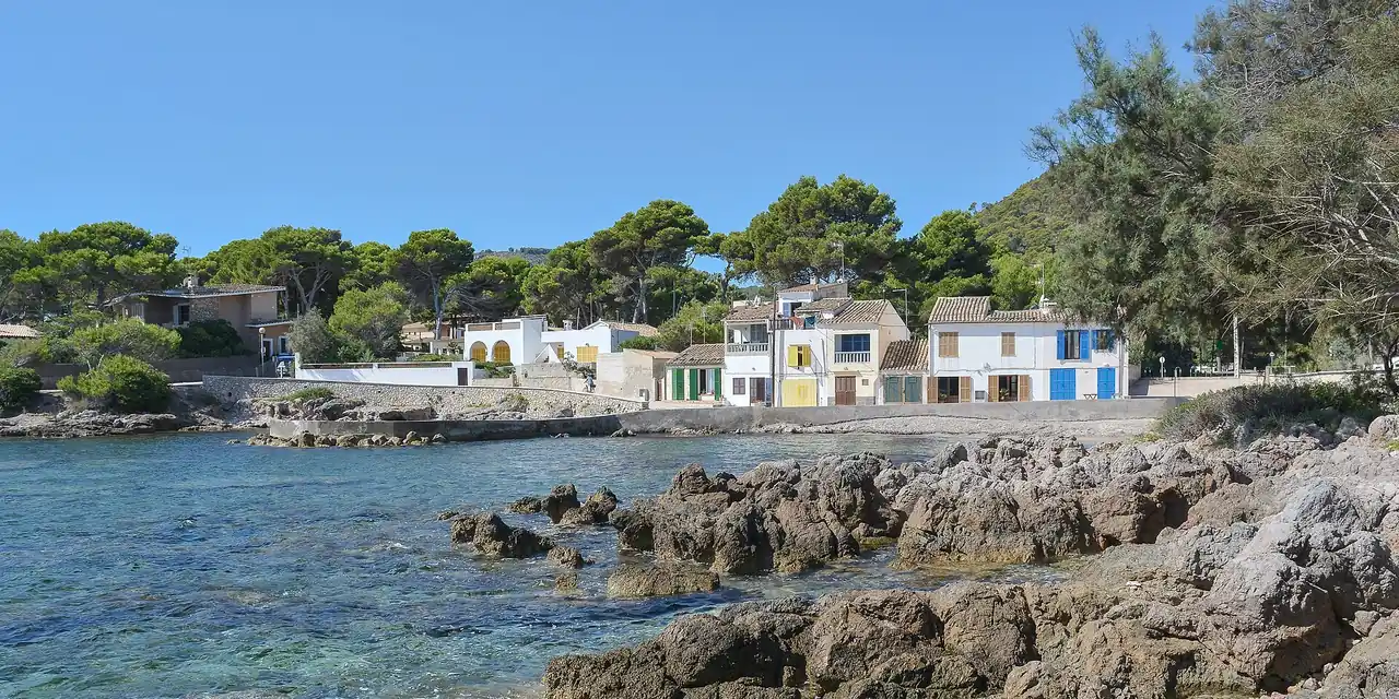Uitzicht op Mallorca