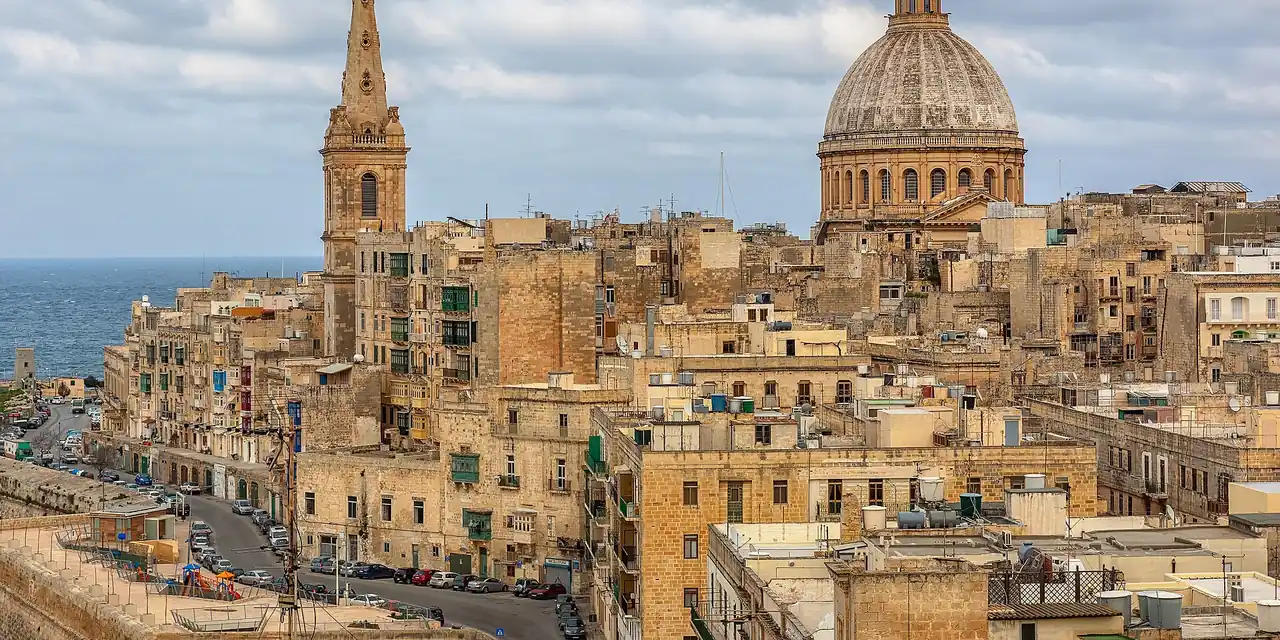 Uitzicht op Malta