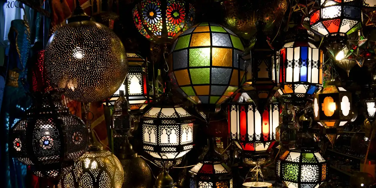 Uitzicht op Marrakech