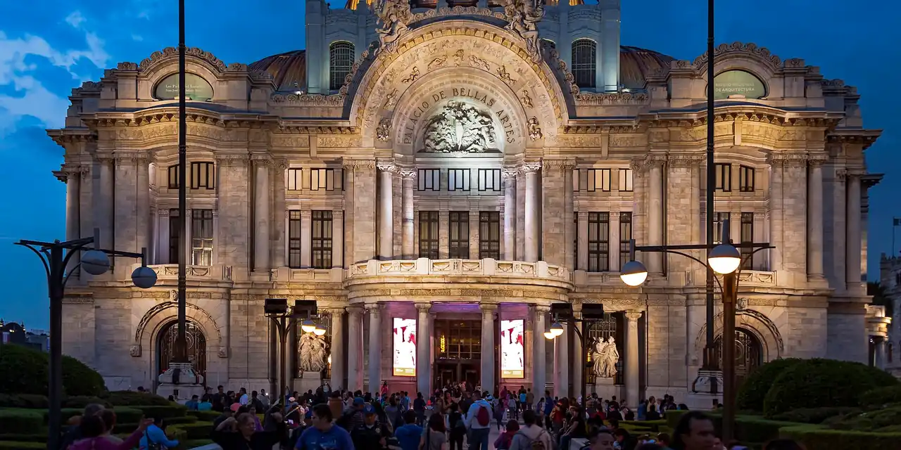 Uitzicht op Mexico-Stad