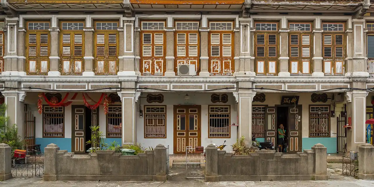 Uitzicht op Penang