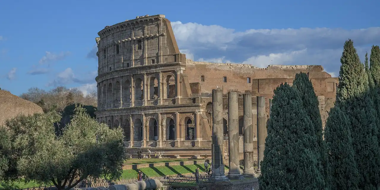 Uitzicht op Rome
