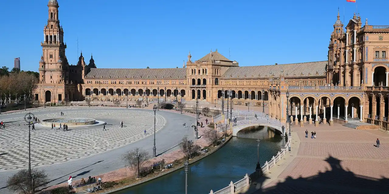 Uitzicht op Sevilla