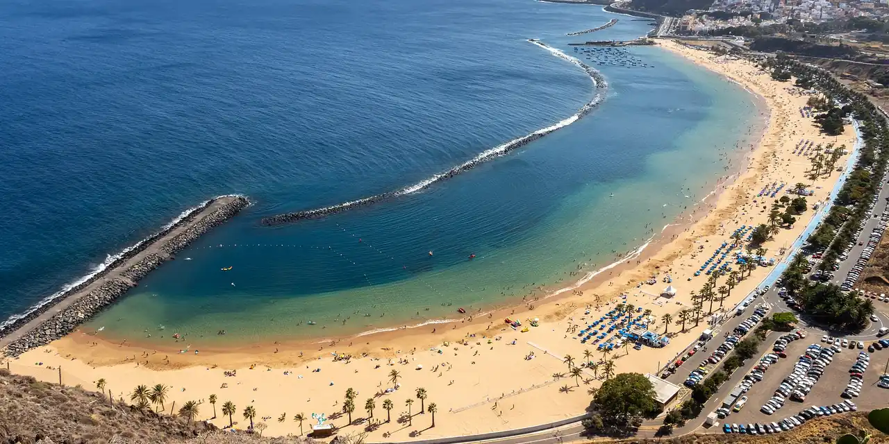 Uitzicht op Tenerife
